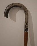 BASTON VECHI CU MANER DIN ARGINT