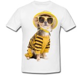 Cumpara ieftin Tricou &quot; Caine - costum albina &quot;