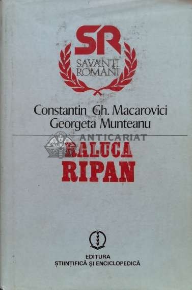 Raluca Ripan - 1982 - Gh. Macarovici (T131)