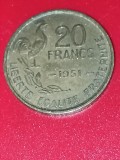 20 francs 1951 Franta [poze]. Discount conform descriere [10 - 20 %. Vezi descrierea.]., Europa