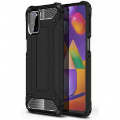 Husa Plastic - TPU OEM Tough Armor pentru Samsung Galaxy M31s, Neagra