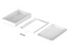 Carcasă desktop BOPLA BoVersa 140x210x63mm policarbonat alb IP68