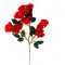 Flori artificiale decorative, rosii, 70 cm