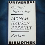 MUNCHHAUSEN ERZAHLT - GOTTFRIED AUGUST BURGER - RECLAM