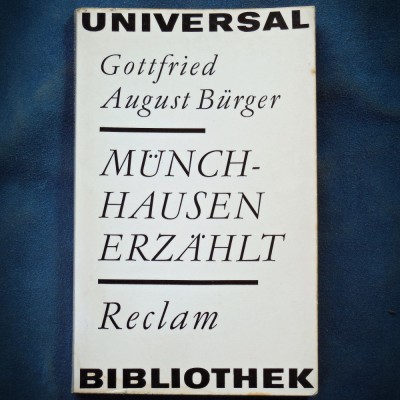 MUNCHHAUSEN ERZAHLT - GOTTFRIED AUGUST BURGER - RECLAM foto