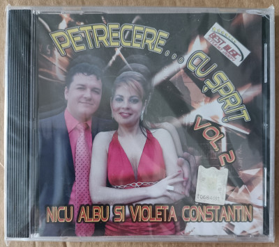 Nicu Albu și Violeta Constantin - Petrecere ...cu șpriț ,vol 2 , cd cu muzică foto