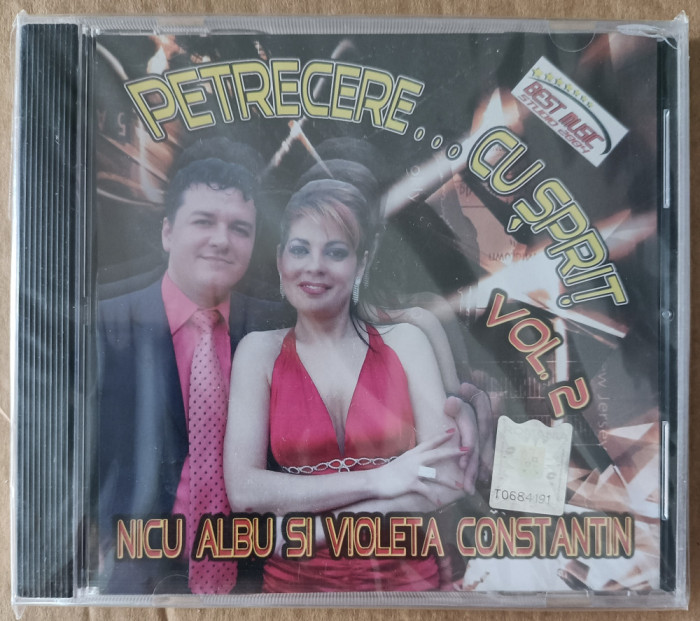 Nicu Albu și Violeta Constantin - Petrecere ...cu șpriț ,vol 2 , cd cu muzică