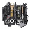 Kit de supravietuire DEPOX&reg;, Savivour Master, 20 elemente multifunctionale, negru