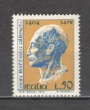 Italia.1972 500 ani moarte L.B.Alberti:umanist-Statueta SI.814, Nestampilat