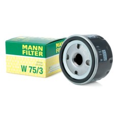 Filtru ulei Dacia Logan I 2004-2012, Sandero I 2008-2012, Duster I 2010-2017 Mann 10697 W75/3-1
