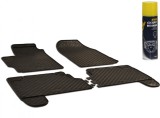 Set Covorase Auto Cauciuc Umbrella Pentru Toyota Yaris (2006-2010).(2011-2020) (Exceptie Hybrid) + Spray Curatitor Bord Antistatic Cu Spuma Activa (La