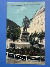Carte Postala Romania Baile Herculane - Statuia Hercule