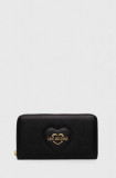 Love Moschino portofel culoarea negru