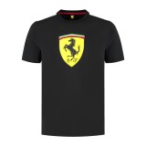 Ferrari tricou de copii Shield black F1 Team 2025 - 128 cm (dětsk&eacute;)