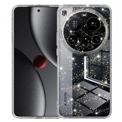 Husa pentru Xiaomi 15 Ultra, Techsuit, SparkleSkin, Transparenta foto