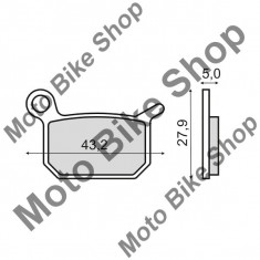 MBS Placute frana sinter KTM SX 65 spate, Cod Produs: 225103223RM