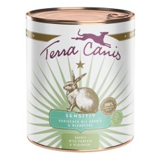 Terra Canis Sensitive Rabbit with pumpkin &amp;amp;amp; blueberry 800 g foto