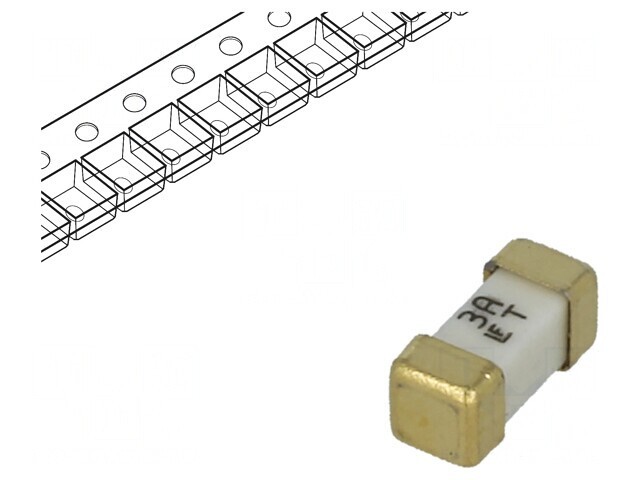 Siguranță &Icirc;nt&acirc;rziere 3A 125V SMD
