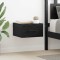vidaXL Dulap de noapte Stejar negru 35 x 35 x 20 cm Lemn compozit 882420