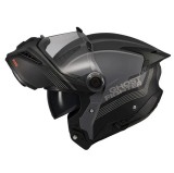 Cumpara ieftin Casca modulabila (flip-up) Axxis GhostFighter SV Bitone C12 gri mat (ochelari soare integrati) Pinlock Ready &ndash; tip viziera: MT-V-36 XXL (63/64cm)