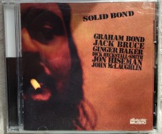 CD ORIGINAL JAZZ: GRAHAM BOND - SOLID BOND (QUARTET w.John McLaughlin, Jack Bruce &amp;amp; Ginger Baker 1963/TRIO w.Dick Heckstall-Smith &amp;amp; Jon Hiseman 1966) foto