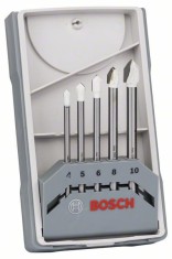 Bosch Set 5 burghie pentru placi ceramice CYL-9, D4-10mm ProAdvanced PowerfulTools