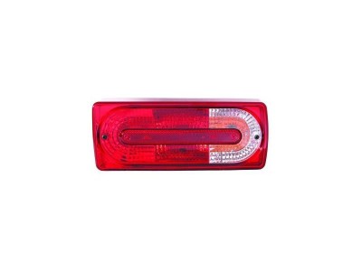 Stop spate lampa Mercedes Clasa G (W461/463) 07-12, spate, omologare ECE/SAE, cu fascicul de cabluri, 4638201964; A4638202064, Stanga foto