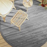 vidaXL Covor de exterior, ARAKIL gri, &Oslash;200 cm, PP