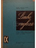 Liliana Popovici Pamfil - Limba engleza. Manual pentru clasa a IX-a liceu si anul I licee de specialitate (anul I de studiu) (editia 1968)