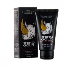 Gel amplificator RHINO GOLD ORIGINAL, pentru potenta, marirea penisului si erectii puternice, 50 ml