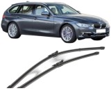 Cumpara ieftin Set stergatoare auto BMW Seria 3 Touring (F31) 2012-2019, pentru parbriz, Valeo Silencio Xtrm