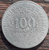 (M2485) MONEDA UNIUREA STATELOR AFRICANE DE VEST - 100 FRANCS 1996, Africa