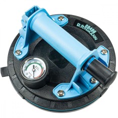 Ventuza pentru transport si montat parbrize, geamuri, cu manometru, 1 brat, max 120 kg, Richmann