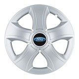 Set 4 Capace Roti 14 inchi (R14) Bis Gri, Compatibile Cu Ford