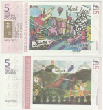 SV * Marea Britanie / UK 5 BRISTOL POUND 2018 - 2021 UNC bancnota regionala