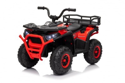 ATV electric pentru copii, Mini DESERT 120W 12V, telecomanda inclusa, music player, rosu foto