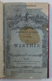WERTHER par GOETHE , 1873