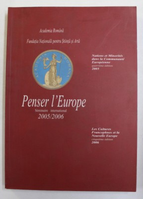 PENSER L &amp;#039;EUROPE - SEMINAIRE INTERNATIONAL 2005 - 2006 foto
