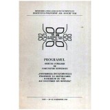 Colectiv - Programul - Sesiuni jubiliare de comunicari stiintifice - 107554
