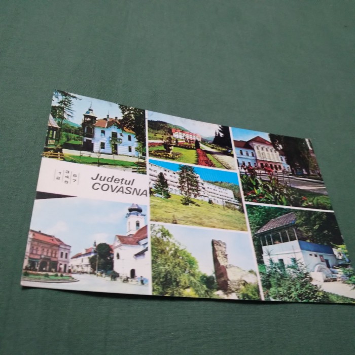 CARTE POSTALA CIRCULATA COVASNA