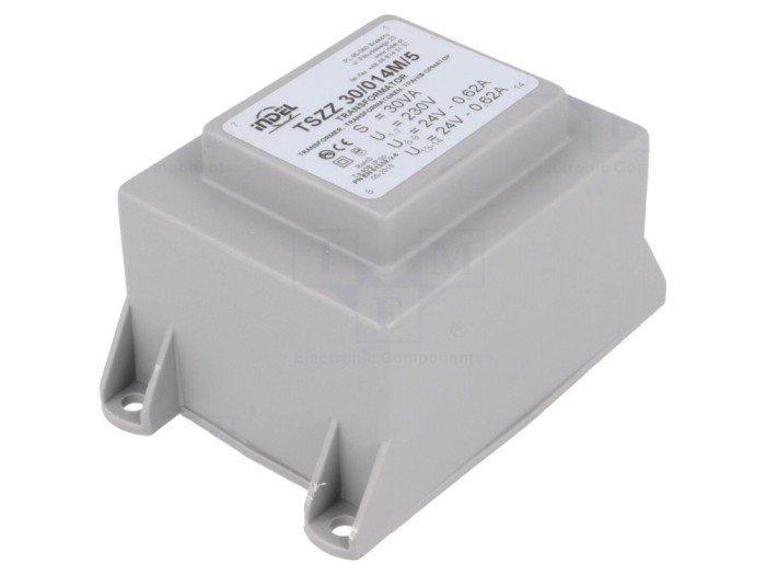 Transformator PCB 30VA 230V AC 24V