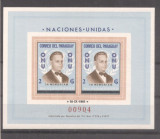 Paraguay 1963 UNO day imperf. sheet Mi.B44 MNH M.227