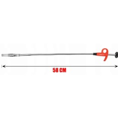 Recuperator suruburi, gripper flexibil, 3 in 1, prindere magnetica, cu gheare si lumina led, 580mm, Verke