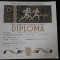 Diploma sportiva elev 1973 Cluj Targu Mures perioada comunista