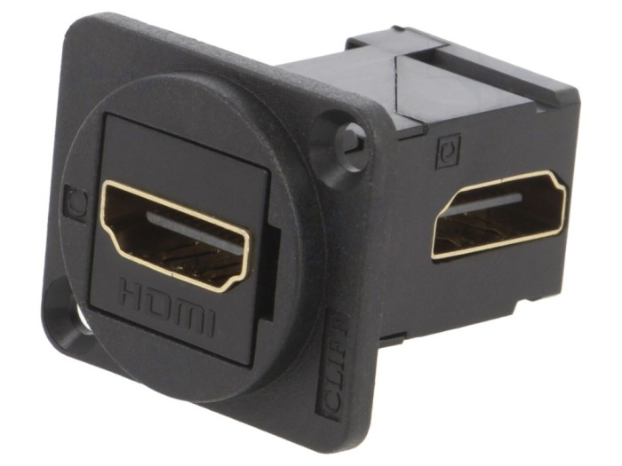 Adaptor HDMI Aurit 19x24mm