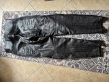 Pantaloni din piele naturala - Marimea 48 - Stare Excelenta / Calitate Premium