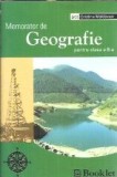Memorator de geografie pentru clasa a 8-a - Cristian Moldovan
