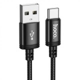 Cumpara ieftin Cablu Hoco X91 USB-A la Type-C, 3A, 3m, Negru