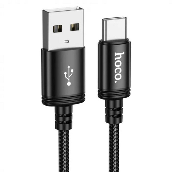 Cablu Hoco X91 USB-A la Type-C, 3A, 3m, Negru