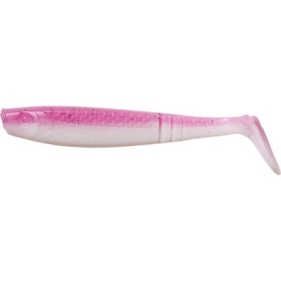 SHAD RON THOMPSON PADDLE TAIL 8CM 3.5G Uv Pink White 4BUC/PLIC foto